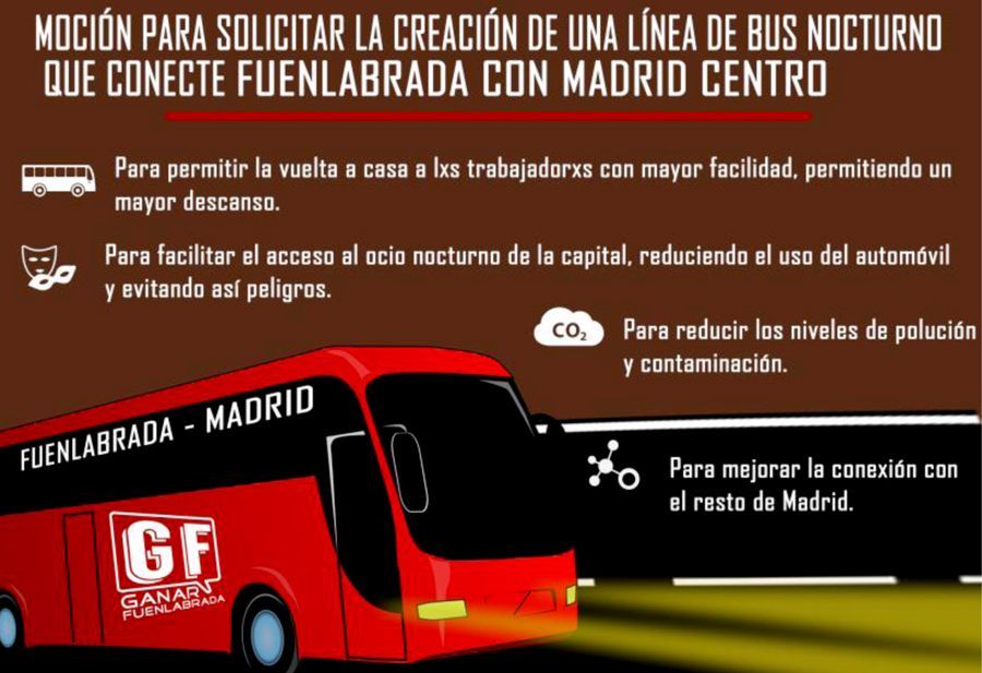 Bus Nocturno Fuenlabrada