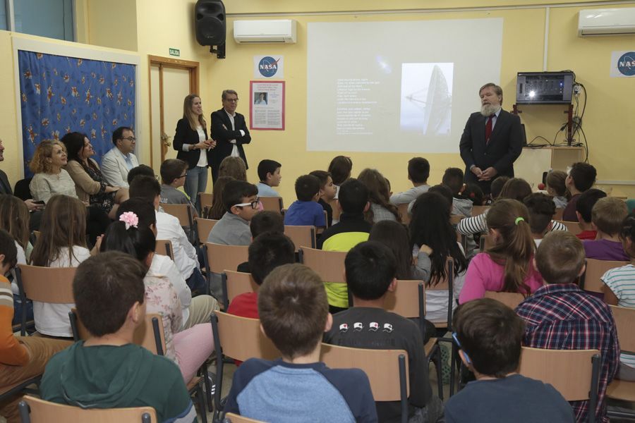 Visita Ingeniero NASA Leganés