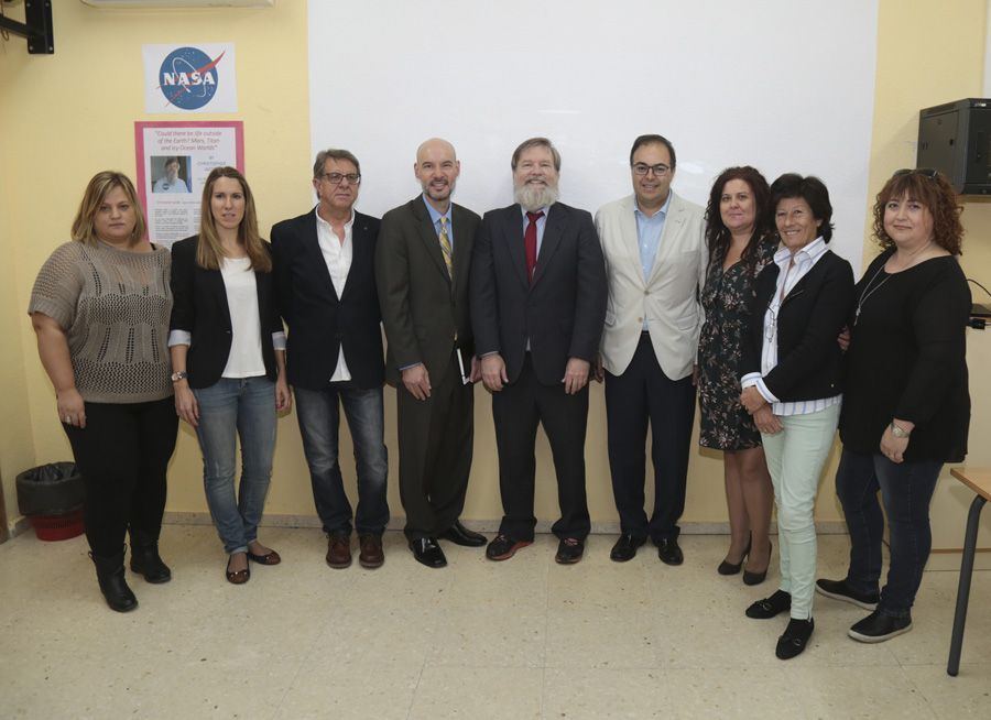 Visita Ingeniero NASA Leganés