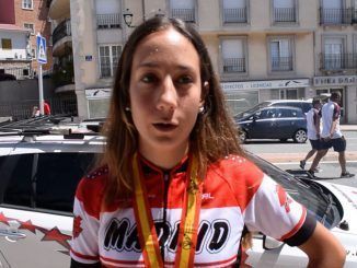 Carolina Esteban, ciclista Fuenlabreña.