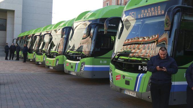 autobuses interurbanos Nuevos autobuses Leganés