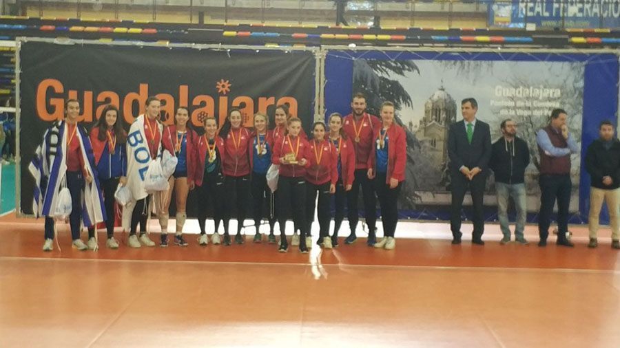 Equipo cadete Femenino Voleibol Leganés