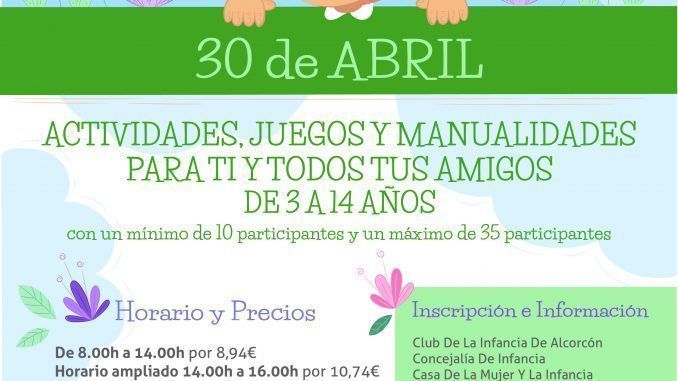 actividades infantiles