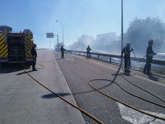 Trasvase de Bomberos de Leganés a la Comunidad