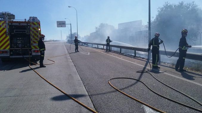 Trasvase de Bomberos de Leganés a la Comunidad