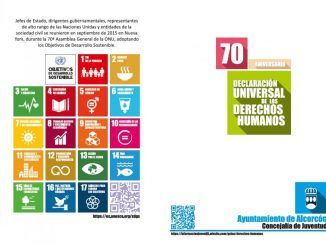 70 aniversario - Declaración Universal de los Derechos Humanos