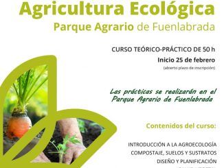 Fuenlabrada oferta un curso formativo sobre la Agricultura Ecológica