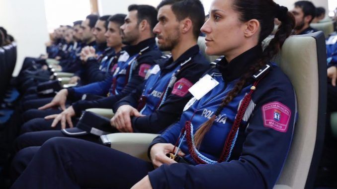 Se vuelven a poner en marcha los cursos de formación para policías en la Comunidad de Madrid