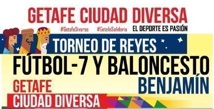 300 niños y niñas participan en el "Torneo de Reyes fútbol 7 y baloncesto benjamín Getafe Ciudad Diversa"