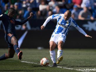 Braithwaite da el empate al Leganés en los últimos minutos