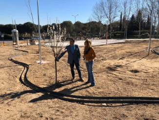 El nuevo parque Infantil Blas de Lezo en San José de Valderas avanza en Alcorcón
