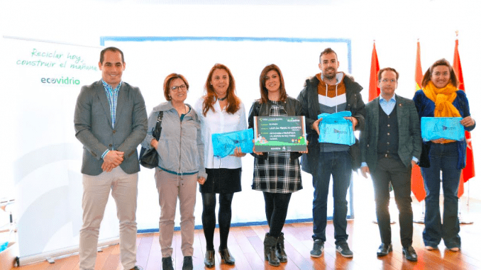 El CEIP Miguel de Cervantes de Alcorcón gana el concurso de Ecovidrio