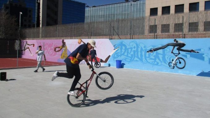 Los presupuestos participativos han sido clave en la remodelación de la instalación deportiva básica Condesa de Venadito