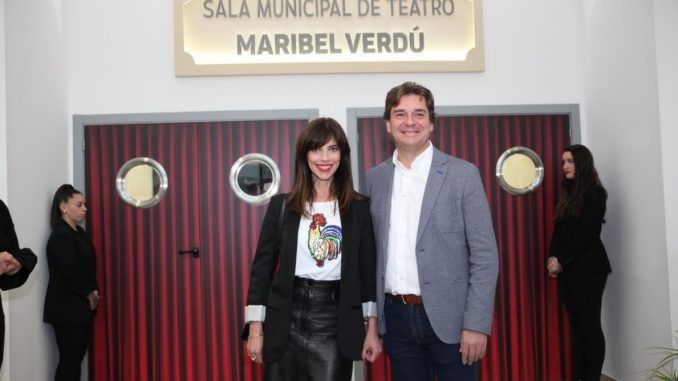 La actriz española Maribel Verdú da nombre al teatro del centro cívico La Serna