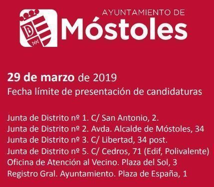 Móstoles convoca la VII edición de los Premios Mostoleños