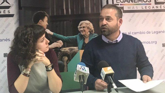 Eva Martínez y Fran Muñoz, ediles del nuevo Gobierno municipal de Leganés