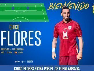 Chico Flores ficha por el CF Fuenlabrada