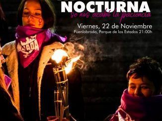 III marcha nocturna contra el acoso callejero en Fuenlabrada.