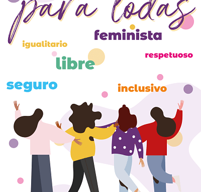 Cartel de la campaña "Un Alcorcón para todas"