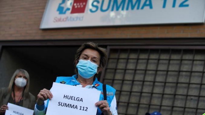 Médicos del SUMMA 112