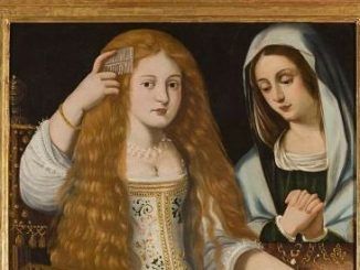 Anónimo, Alegoría de la Vanidad o Retrato de La Calderona