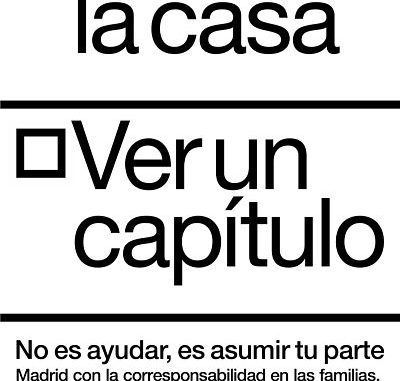 Cartel sobre la campaña de corresponsabilidad del Ayuntamiento de Madrid