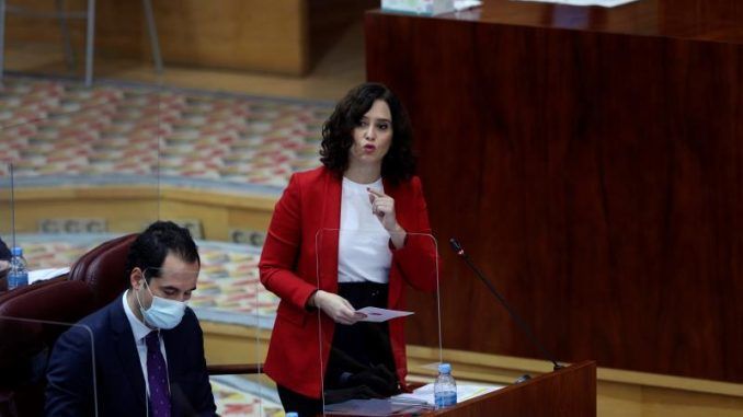 Presidenta de la Comunidad de Madrid, Isabel Díaz Ayuso