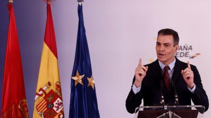 Presidente del Gobierno, Pedro Sánchez