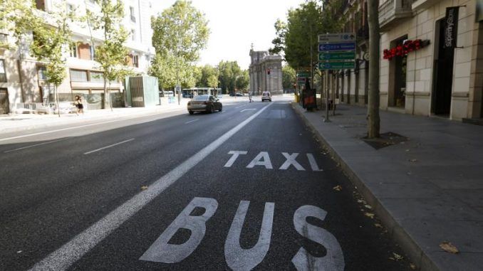 Madrid implantará un proyecto de carril avanzamoto