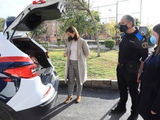 Presentación de los nuevos vehículos de la Policía Local de Getafe