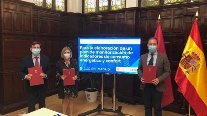 El Ayuntamiento firma un protocolo con el CSIC para medir hábitos de consumo energético y confort en viviendas de la capital