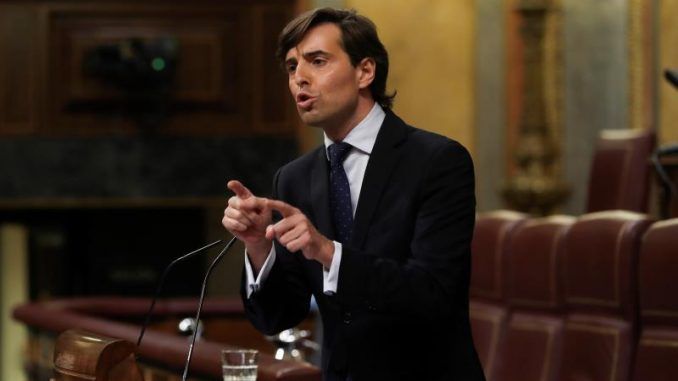 El vicesecretario de Comunicación del PP, Pablo Montesinos.