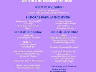 Las II Jornadas “Móstoles Inclusivo” se celebrarán del 2 al 6 de diciembre