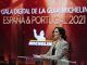 La presidenta de la Comunidad de Madrid, Isabel Díaz Ayuso en la Gala Premios Guía Michelin España & Portugal 2021.