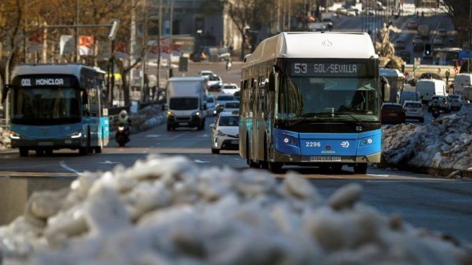 Todas las líneas de autobús de EMT e interurbanas circulan desde este martes