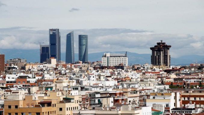 Vista de la ciudad de Madrid