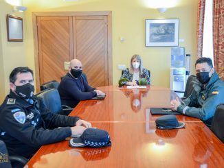 reuniones de coordinación en materia de salud pública entre Ayuntamiento, Policía Local y Guardia Civil