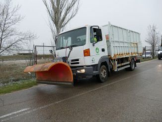 Máquina quitanieves de Móstoles