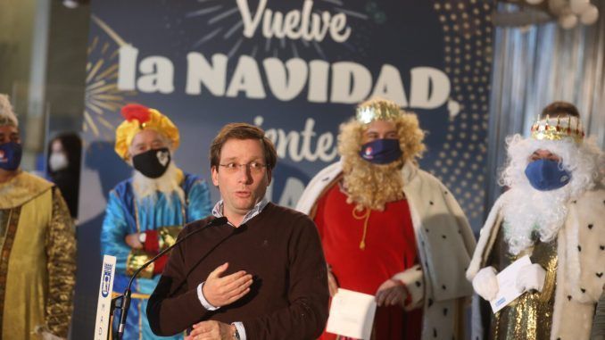 Almeida y Villacís piden a los Reyes Magos esperanza, consuelo y salud para los madrileños