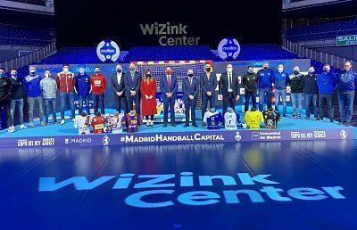 Sorteo de los cruces de la fase final de la Copa del Rey de Balonmano Madrid 2021