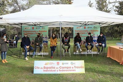 Presentación del Campeonato de España de Campo a través en Getafe