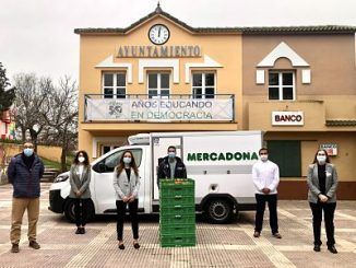 Mercadona entrega alimentos a la CiudadEscuela Muchachos de Leganés