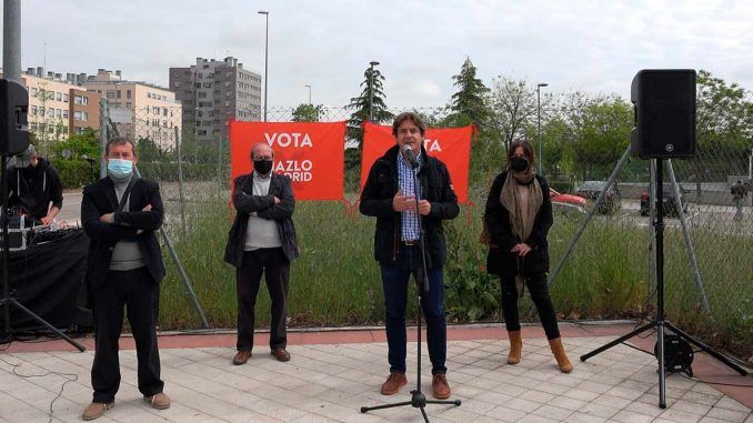 Ayala vuelve a reivindicar la apertura de la boca de Metrosur en el barrio de El Vivero