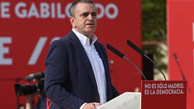 Dimite el secretario general del PSOE de Madrid tras el fracaso electoral