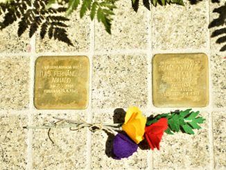 Acto memoria histórica con las víctimas del fascismo 'Ladrillos de la Memoria'