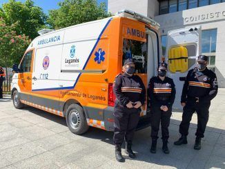 El Ayuntamiento de Leganés adquiere una nueva ambulancia para la Agrupación local de Protección Civil