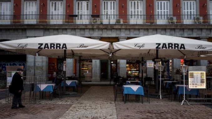 La terraza de un bar