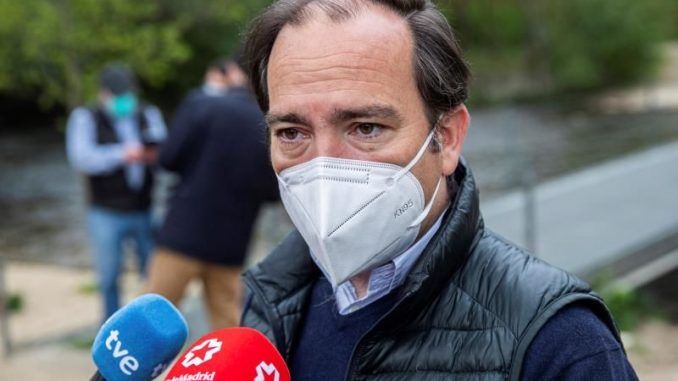 El delegado del Área de Medio Ambiente y Movilidad del Ayuntamiento de Madrid, Borja Carabante.