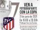 La Copa de la Liga 2020/21 del Atlético de Madrid visita Alcorcón para que sus aficionados puedan fotografiarse con el trofeo liguero