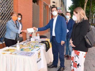 La Diputación de Ciudad Real visita el puesto de VITELA